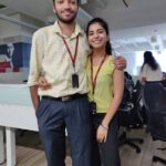 Siddhi Mahajankatti Instagram - • Simon says " Twin it to win it "😂 • International Tech Park, Bangalore