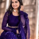 Sivaangi Krishnakumar Instagram - 🫶🏻🫶🏻🫶🏻 Wearing @label_afeera Styling @anushaa13 Muah @arupre_makeup_artist Photo @raghul_raghupathy Jewellery @theamethyststore Retouch @retouch_by_gokul