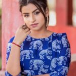 Sivaangi Krishnakumar Instagram - 🐘🐘 Wearing @labelswarupa Hair and makeup @arupre_makeup_artist Photo @raghul_raghupathy Retouch @retouch_by_gokul