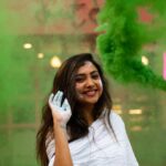 Smruthi Venkat Instagram - Happy Holi ✨ #holi #holifestival #color #colourful #india