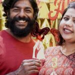 Sneha Sreekumar Instagram - Our wedding anniversary spl video 🤩🤩 For full video link on bio.. @veenanair143 @anandu8888 #wedding #weddinganniversary #marimayam #marimayamteam #chakkappazham #reels #reelsindia #reelsinsta #reelsupload #veenanair