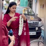 Snehan Instagram - Malli poo❤️🌿🌸💐 Good morning everyone ☕️ #kannikaravi #kannikasnekan #snekan #mallipoo #malli #vtk #vtkaudiolaunch #arrahman #arrahmanmusical🎧🎶 #arrahman_360 #arrahmanmusic #arrahmanbgm
