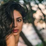 Sobhita Dhulipala Instagram - Chasing squirrels and focusing on not falling off the cliff with @sharonedp lol