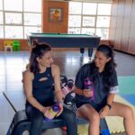 Soha Ali Khan Instagram - It’s always fun to work out with a friend - so same time tomorrow @radhika_nihalani ? #gymmotivation #gymbuddy @maheshfitnessclub