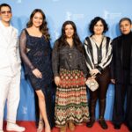 Sonakshi Sinha Instagram - First international red carpet?!? OF COURSE it had to be a saree!!! #represent Berlinale - Berlin International Film Festival