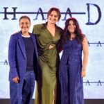 Sonakshi Sinha Instagram - What a day this was!! The wait has been so long, but its going to be worth it… We started shoot in 2020, then the pandemic happened… went back to shoot and successfully finished with loads of obstacles in the way… but we did what we were always set out to do - ROAR! It was really amazing to be reunited with this stellar team for the launch of something that is so special to ALL of us!! Bohot hard bohot hard - yeh hai #Dahaad !!! @reemakagti1 @zoieakhtar @itsvijayvarma @gulshandevaiah78 @shah_sohum @ritesh_sid @tigerbabyofficial @excelmovies @ruchoberoi @primevideoin Video shot and edited by @dgtrix.studios 📸
