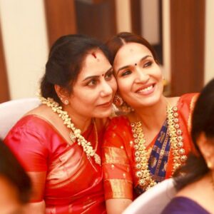 Soundarya Rajinikanth Instagram - ‪#HappyMothersDay to my dearest super women 🥰🥰🥰 my mother and my mother-in-law ❤️❤️❤️ you two are too good to be true ... and to my dearest little man for making me a mother 😇🤗😍 #BlessedAndGrateful 🙏🏻😇‬