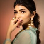 Sreeleela Instagram – Sometimes just allow the eyes to do the talking 💛💚
.
.
.
.
.
.
.
.
.

Styled by : @rashmitathapa
Wearing : @issadesignerstudio
Jewellery: @houseoftrilonir
Juttis : @geethikakanumilli
Styling Team : @tanvipawar919  @aishwarya128 
Shot by : @nikkhil_bareli