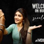 Sreeleela Instagram - Thrilled to tell you that I’ve joined the sets of #NBK108! Extremely excited to be working with #NandamuriBalakrishna garu @anilravipudi @musicthaman @shinescreencinema @sahu_garapati #HarishPeddi Trust me this role is different ✨