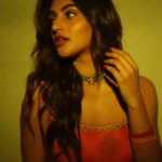 Sreeleela Instagram - ✨You are the greatest project you’ll ever work on. ✨ . . . . . . . Styled by @rashmitathapa Wearing @issadesignerstudio Jewellery @houseofqc Shot by @nikkhil_bareli