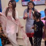 Sreeleela Instagram - My tiny group With giant dreams My small gundusss With the biggest heartssss They are so precious you wouldn’t know until you see them 🥹🥹 A day well spent Talking about dreams , stories , dancing, singing ,pampering, showering each other with loads of love 💓💓 I remember walking in with a heart full of love to give but guess what? They overflowed me with their cute little eyes and smiles 🥹🥰🥰 I know each one of you wants to experience this and trust me it’s possible !!! So many times people want to be there for others but they just don’t have direction and don’t know how to do it. It’s all in your hands - one tap, one google search and you’ll find your beautiful kids around you As I type this I don’t expect you to give extreme donations But all I want to say is that give them what’s most precious to you YOUR TIME YOUR LOVE YOUR WARMTH That’s what they need the most…… Just once a week or a month spend time eating a meal with them, it’s not only tummy filling but it’s heart filling 💝 And with my filled heart let’s start #Hereforyou Whenever you visit an orphanage or any such institution post a picture and tag #Hereforyou I’m waiting to see more pictures of twinkling eyes and smiling hearts 💕 What say? Let’s do this together Hand in hand I’m #Hereforyou
