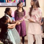 Sreeleela Instagram - My tiny group With giant dreams My small gundusss With the biggest heartssss They are so precious you wouldn’t know until you see them 🥹🥹 A day well spent Talking about dreams , stories , dancing, singing ,pampering, showering each other with loads of love 💓💓 I remember walking in with a heart full of love to give but guess what? They overflowed me with their cute little eyes and smiles 🥹🥰🥰 I know each one of you wants to experience this and trust me it’s possible !!! So many times people want to be there for others but they just don’t have direction and don’t know how to do it. It’s all in your hands - one tap, one google search and you’ll find your beautiful kids around you As I type this I don’t expect you to give extreme donations But all I want to say is that give them what’s most precious to you YOUR TIME YOUR LOVE YOUR WARMTH That’s what they need the most…… Just once a week or a month spend time eating a meal with them, it’s not only tummy filling but it’s heart filling 💝 And with my filled heart let’s start #Hereforyou Whenever you visit an orphanage or any such institution post a picture and tag #Hereforyou I’m waiting to see more pictures of twinkling eyes and smiling hearts 💕 What say? Let’s do this together Hand in hand I’m #Hereforyou