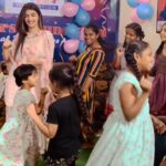 Sreeleela Instagram - My tiny group With giant dreams My small gundusss With the biggest heartssss They are so precious you wouldn’t know until you see them 🥹🥹 A day well spent Talking about dreams , stories , dancing, singing ,pampering, showering each other with loads of love 💓💓 I remember walking in with a heart full of love to give but guess what? They overflowed me with their cute little eyes and smiles 🥹🥰🥰 I know each one of you wants to experience this and trust me it’s possible !!! So many times people want to be there for others but they just don’t have direction and don’t know how to do it. It’s all in your hands - one tap, one google search and you’ll find your beautiful kids around you As I type this I don’t expect you to give extreme donations But all I want to say is that give them what’s most precious to you YOUR TIME YOUR LOVE YOUR WARMTH That’s what they need the most…… Just once a week or a month spend time eating a meal with them, it’s not only tummy filling but it’s heart filling 💝 And with my filled heart let’s start #Hereforyou Whenever you visit an orphanage or any such institution post a picture and tag #Hereforyou I’m waiting to see more pictures of twinkling eyes and smiling hearts 💕 What say? Let’s do this together Hand in hand I’m #Hereforyou