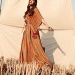 Sreeleela Instagram - 🍁 Sky above Earth below Peace within 🍁 #Bohemian🍁🧡 . . . . . . . . . . Styled by : @rashmitathapa Wearing : @taavareclothing Jewelry : @houseoftrilonir Styling Team : @aishwarya128 Shot by : @nikkhil_bareli