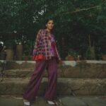 Srinda Instagram - I purple u 💜 @sajnasivan / @nazninabdulla / @unnips / @chathan__ @shopcultmodern X @ilovepero