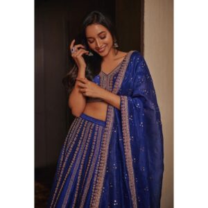 Srinidhi Ramesh Shetty Instagram - Did u say.. Mid-week blues!!🐋💙
.
.
.
.
.
.
.
.
.
.
.
.
.
.
.
Styled by - @ashwin_ash1 & @hassankhan_3
Asst by - @stylebyannapurna
Outfit - @chameeandpalak
@viralmantra
Jewellery- @houseofqc
Makeup @kiranmakeup
Hair @thrinath_nambara_
Shot by @arifminhaz
Photo Asst @thejaswitanneru