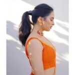 Srushti Dange Instagram - 🍊 Ft #srushtidange shot by @dxgphotographer Styled by @indu_ig Makeup @hairandmakeupbynive Hairdo @soniyarameshbabu_muah Outfit @yaradesigners Jewelry @thegarnet.in