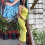 Sunny Leone Instagram - 💛 . . . Makeup: @starstruckbysl Outfit by @a.la.modebyakanksha Earrings by @thenehagoel Styled by @hitendrakapopara Fashion Team @tanyakalraaa @sarinabudathok . . #SunnyLeone #fashion #makeup #ootd #GRWM #StarStruckbySL Mumbai, Maharashtra