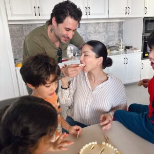 Sunny Leone Instagram - Thank you all my babies and @dirrty99 for my lovely cake and family time! So sweet and special!