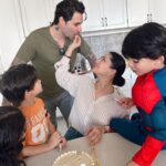 Sunny Leone Instagram - Thank you all my babies and @dirrty99 for my lovely cake and family time! So sweet and special!