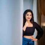 Surabhi Instagram - Blueming💙 Styled by @officialanahita Outfit: @notchabovecreations Jewellery: @accessoriesbyanandita Makeup: @glitteraisestudio Hair: @seena_hair143 Captured 📸: @they_call_me_keshu : : : : : : : : : #mondaymood #instagood #surofficial #surbhi #instamoment #blueming