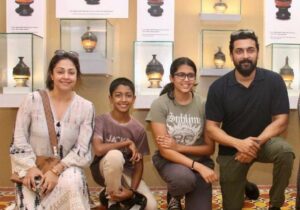 Suriya Instagram - Keezhadi Museum is stunning! It’s a must visit Centre to understand our Tamil legacy that spans 2600 years. Our history & its continuation is unique & it was a momentous visit for us to learn how our Tamilians had lived. It’s a lesson for our future. Thanks to our Tamilnadu Government for setting up this Museum. #keezhadi #vaigaicivilisation #tamil #tamilnadu #keezhaditamilcivilization