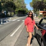 Surveen Chawla Instagram - Hop on board … will you ?👋🏼☀️ #CarLover #CarEnthusiast #CarLifestyle #SuckerForCars #PinkEveryday #StreetStyle #PinkAsthetic #TravelDiaries #SummerTravelDiaries