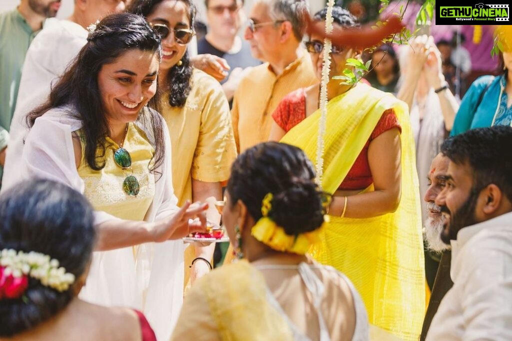 Swara Bhaskar Instagram - Haldi in some cultures, Ubtan and Maiyan in some, but love is a language all cultures understand. ♥️ #SwaadAnusaar Pics: @tarunchawlaphotography Delhi, India