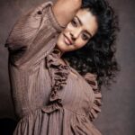 Swathishta Krishnan Instagram - Chocolate Brownieeeee 🤎 . . Wearing @typechennai Styling @paviiiee_08 Makeover @chisellemakeupandhair Shot by @gilbertphotographer