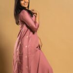 Swathishta Krishnan Instagram - 💖💖 . . . . Wearing @demozastores Shot by @mikkie_photographhy Mua @vickys_makeup_room