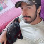Thakur Anoop Singh Instagram - Thanks to technology we can see our loved Ones so instantly when we miss them! Look at how my shadow responds to my words on a video call when am away for work!!! 😀 absolutely adorable isn’t he?