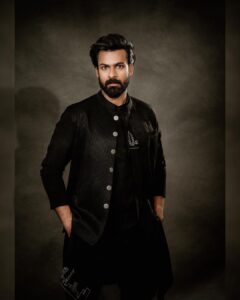 Vaishnav Tej Instagram - 🕶️🧸 Styled by - @ashwin_ash1 & @hassankhan_3
Outfit - @chandrikaraamzofficial
Shoes - @shutiqofficial
Shot by - @adrin_sequeira  Make up - @vamsi_makeupartrist  Hair by - @abhishekkadwe & @_adnan_zz