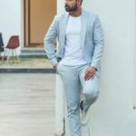 Vaishnav Tej Instagram - All suited up 👓 Outfit - @raamzofficial Styled by - @ashwin_ash1 & @hassankhan_3 Shot by - @akshay.rao.visuals