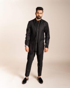 Vaishnav Tej Instagram - Outfit - @kunalrawalofficial
Styled by - @ashwin_ash1 @hassankhan_3
Assisted by - @vid_vidya 
Pics - @fazalkhann