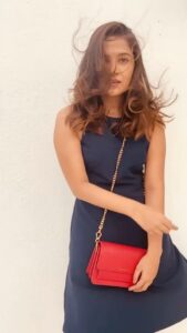 Vani Bhojan Instagram - I always make sure my fashion game is top notch and who can be a better inspiration than #WonderWoman1984 

Which look would you recreate?  @primevideoin #collobration