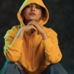 Vani Bhojan Instagram - Hoodie @vybn.in 💛