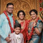 Veena Nair Instagram - Meenuttys big day. Meenu and Sujith. ❤️dheerkhasumangalee bhava 💕❤️💕 Styling Meenu and me @nithinju MUA @aneeshcbabumakeupartist