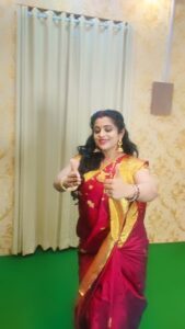 Veena Nair Instagram - Good morning ❤️💞❤️
.
.
.
.
bijuchetta @bijudhwanitarang
MC @roshnistvm 
VC @roshnistvm