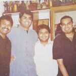 Venkat Kumar Gangai Amaren Instagram - Andha naal gnyabagam!! Me @arunachalamsubramaniam @spbcharan @premgi #sundaythrowback