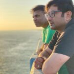 Venkat Kumar Gangai Amaren Instagram - Happy bday da jinko!! @aravindaakash love u da!! God bless