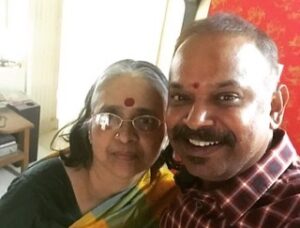 Venkat Kumar Gangai Amaren Instagram - Miss you amma. Can’t believe it’s going to be one year without you tomorrow. Happy Mother’s Day to all the lovely superheros out there!! #happymothersday