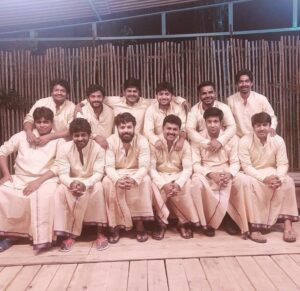 Vennela Kishore Instagram - Nothing like it when the dress code is as comfortable as home..Thx to the host Dhanraj, the party went smooth with some kickass food and soothing music..