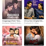 Vennela Kishore Instagram - These 4 on loop👌🏻👌🏻👌🏻👌🏻..solid play-repeat-shuffle-play mode #Goodachari #ChiLaSow #geetagovindam #rx100
