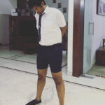 Vennela Kishore Instagram - ‘Back2School’ theme party this time and yep was lil cranky🤣 coz everyone got shorts n i got a boxer🤦🏻‍♂️🙄😠🙈.. #FlyingColors #MonthlyMeet