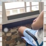 Vennela Kishore Instagram - When you dont have a view😶 PS: Ignore my thunder thighs🤣🙏🏼 #PakshiRajaMode