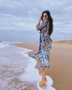 Vijayalakshmi Instagram - An oceanholic 🌊♥️