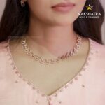 Vinitha Koshy Instagram - A little sparkle and a lot of shine ✨ In frame: @koshyvinitha For more details please contact @ +918589826366 #nakshatragoldanddiamonds #diamonds #diamondjewellery #diamondnecklaces #jewellerymaker #jewelryinspiration #diamondaddict #l4lavendermedia Nakshatra Gold and Diamonds