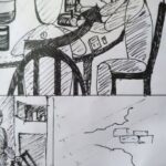 Vishak Nair Instagram - When one was first bitten by the cinema bug, one believed anything was possible. The lack of money, proper equipment, food, time or anything else for that matter was never a concern...nothing existed but the need to tell a story... Fearlessly, stupidly, unabashedly. I found this little storyboard I'd drawn for a small short we'd made back in 2014 and it very gently reminded me of why I do what I do... Thank you, universe. This was kind.