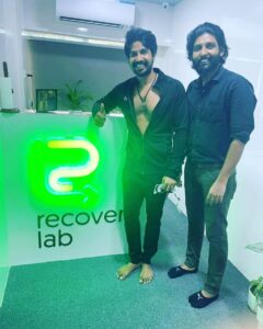 Vishnu Vishal Instagram - Train hard...
Recover hard...

@recoverylab.in ...

Luvly place and a great analysis of my body and mind by @shajin_francis ..

Thank you @coachhariprasad for this new brilliant start up that will help people get rid of their body and muscle related issues...