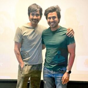 Vishnu Vishal Instagram - Want to know the real reason behind this click...????

Stay tuned..

MY BIGGEST ANNOUNCEMENT COMING TOMORROW..

#MassMaharaja @raviteja_2628 @VVStudioz